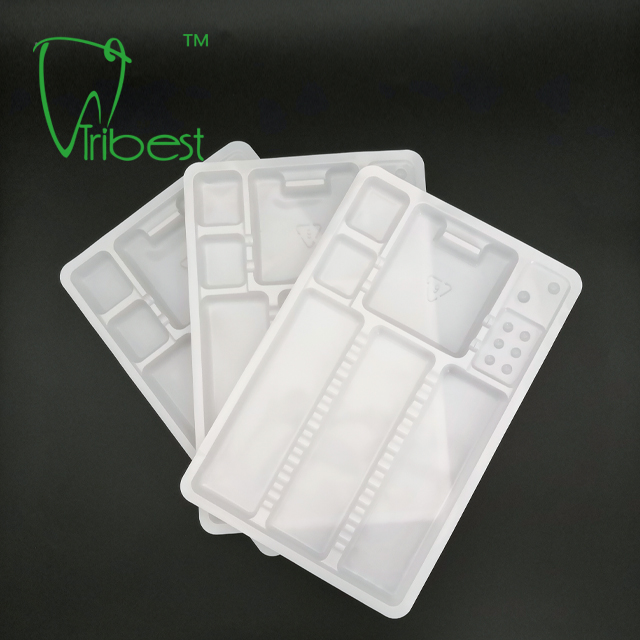 Disposable Plastic Tray,Large,inside smooth surface